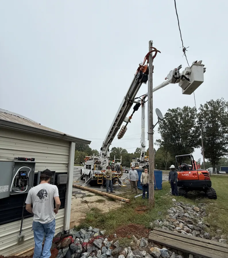 Commercial electrical work